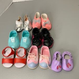 Lot of 7 Babydoll Shoes Multi-Color